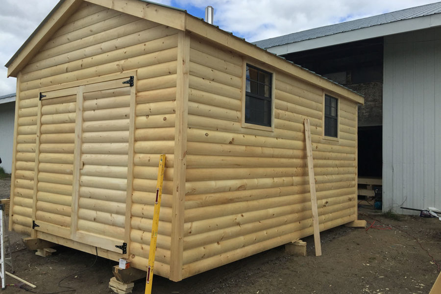 10×18 Canadian Built Log Shed
