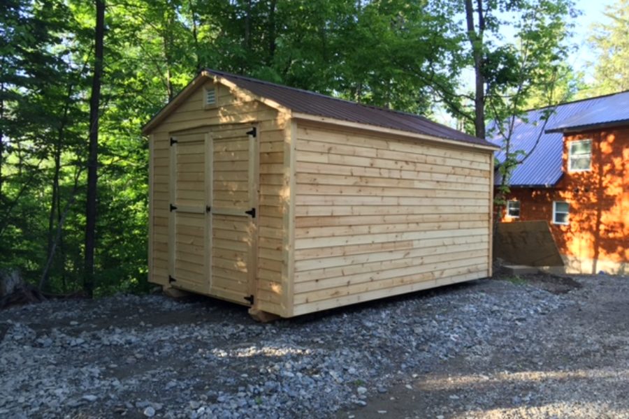 Canadian Built 10×16 Kiln Dried Siding