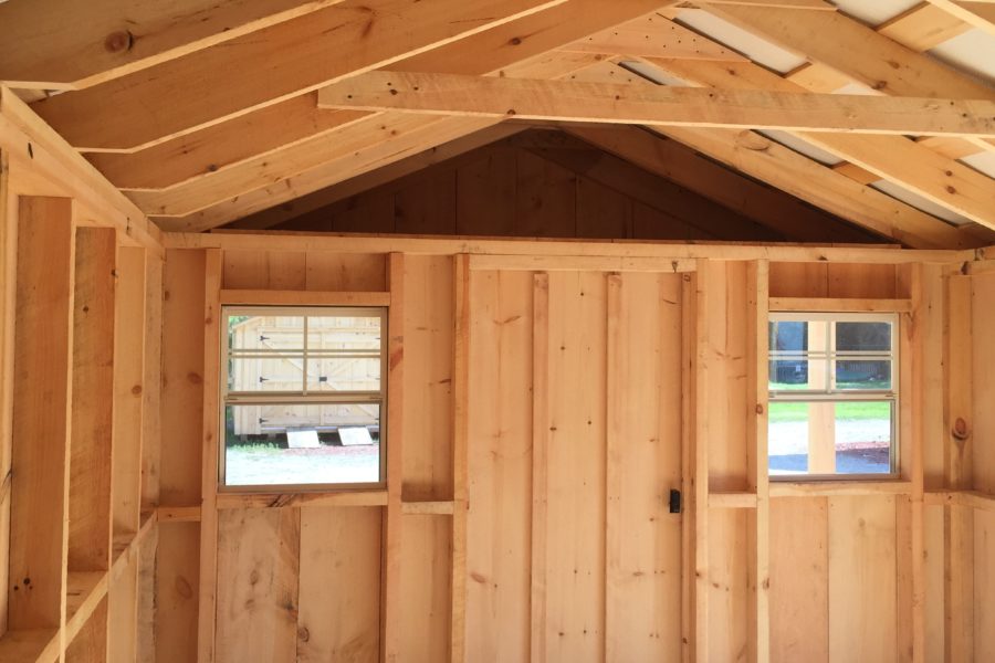 Inside View of Custom Bunkhouse