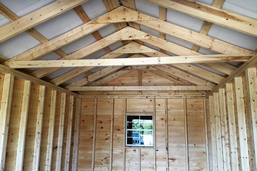 Inside View of Kiln Dried Shed
