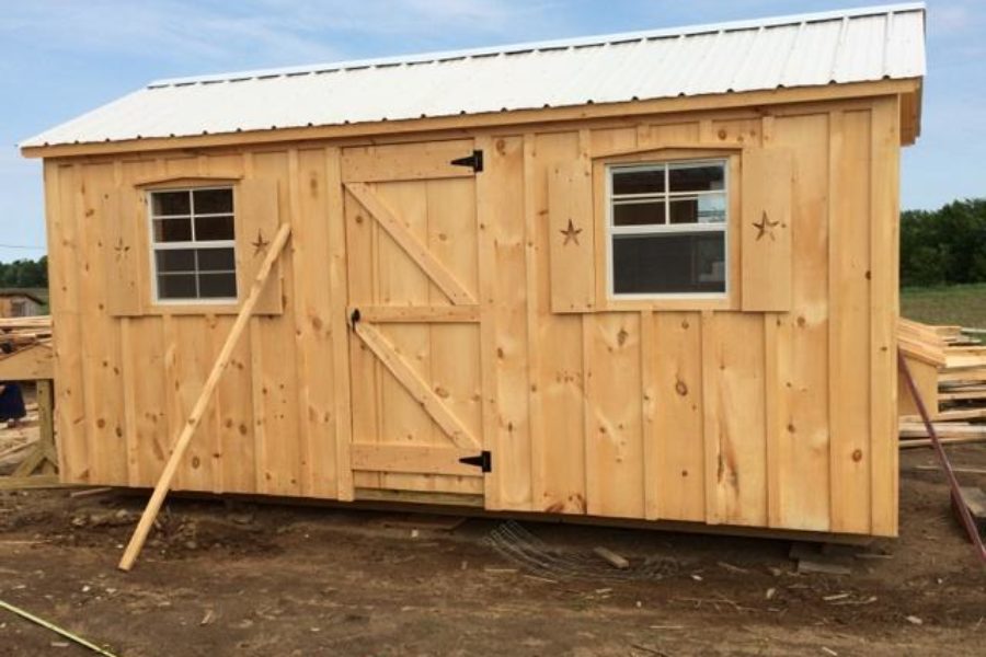 Outside Chicken Coop