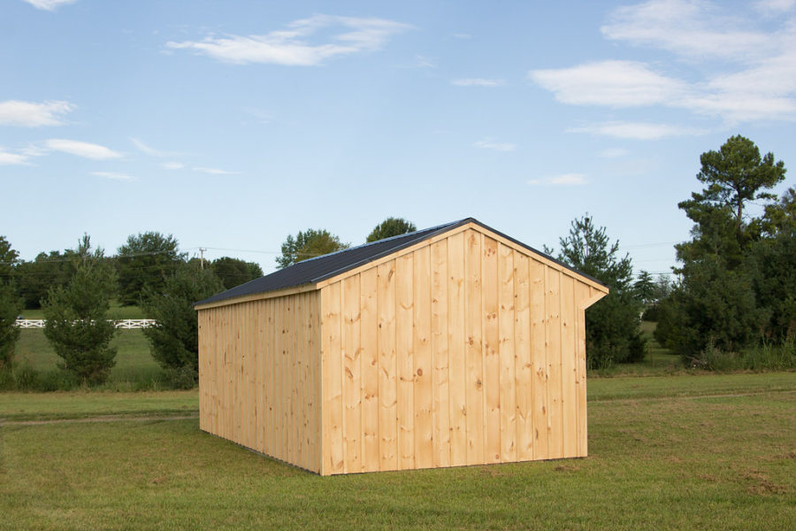 Rear View of Run In