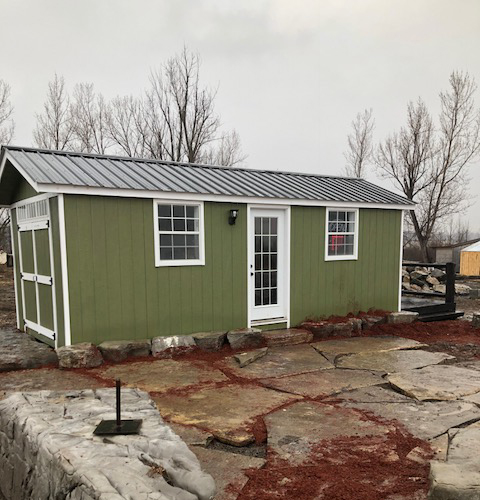LP Smartside Shed